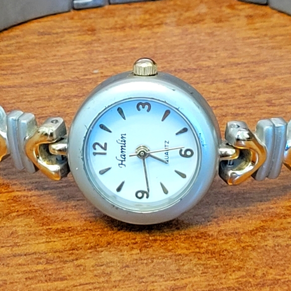 Two Tone Hamlin Bracelet Watch with Quartz Movement - Picture 1 of 9
